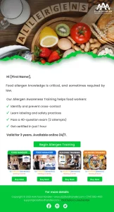 Project - AAA FOOD HANDLER