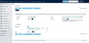 User Management Section