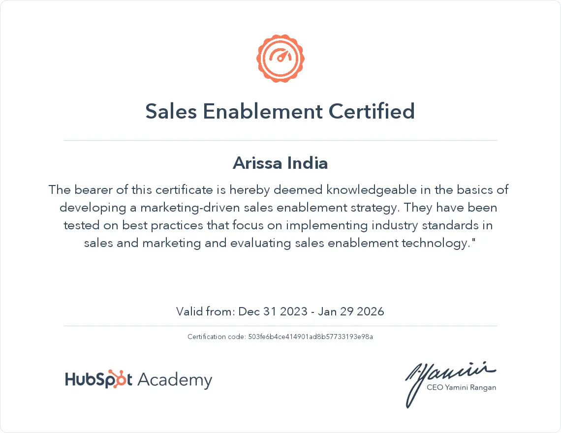 Sales-Enablement-Certificates